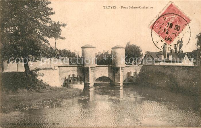 Troyes Aube Pont Sainte Catherine