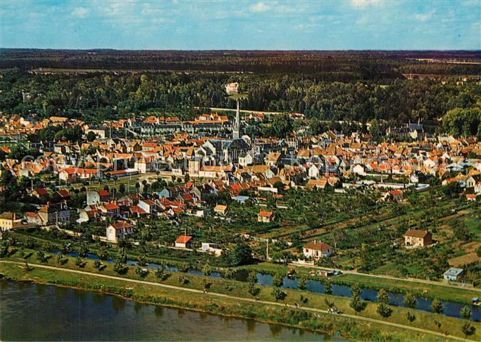 Briare Vue generale aerienne