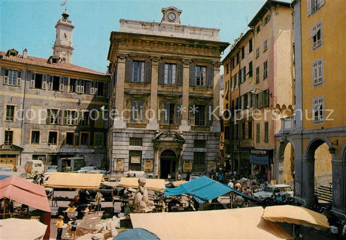Nice Alpes Maritimes Le Vieux Nice pittoresque La place Saint Francois