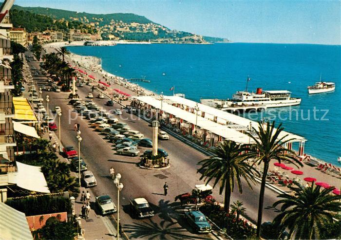 Nice Alpes Maritimes La Promenade des Anglais et le Mont Boron