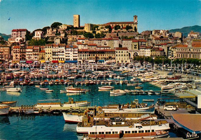 Cannes Alpes-Maritimes Le Quai Saint Pierre et le Suquet