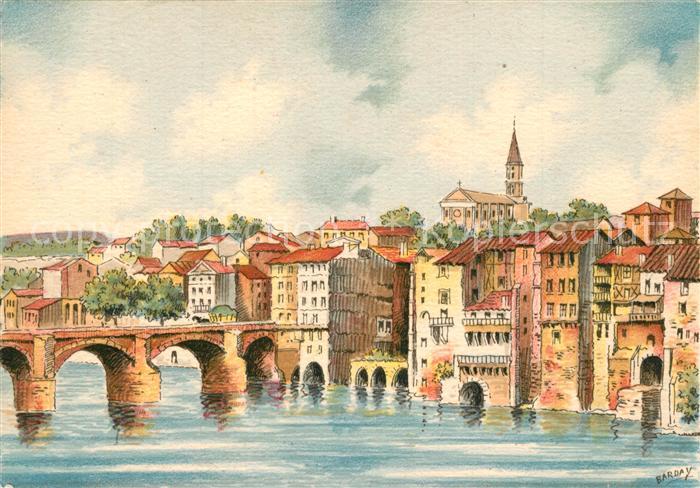 Albi Tarn Vieilles Maisons sur le Tarn