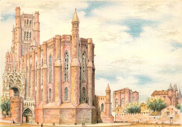Albi Tarn La Cathedrale Sainte Cecile