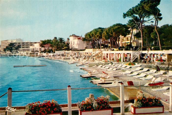 Juan-les-Pins Antibes 06 Un coin de la Plage