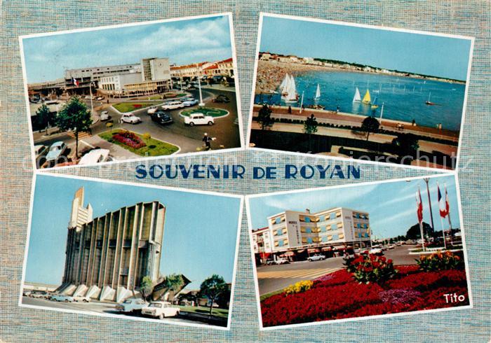 Royan 17 La Poste La Plage l'Eglise