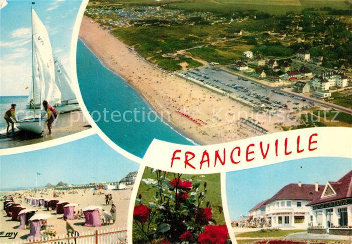 Franceville-Plage Vue aerienne Vue partielle La Plage