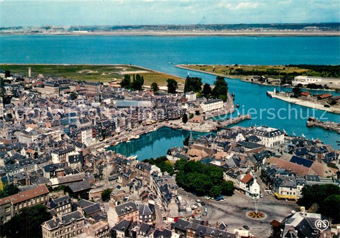 Honfleur Vue generale aerienne