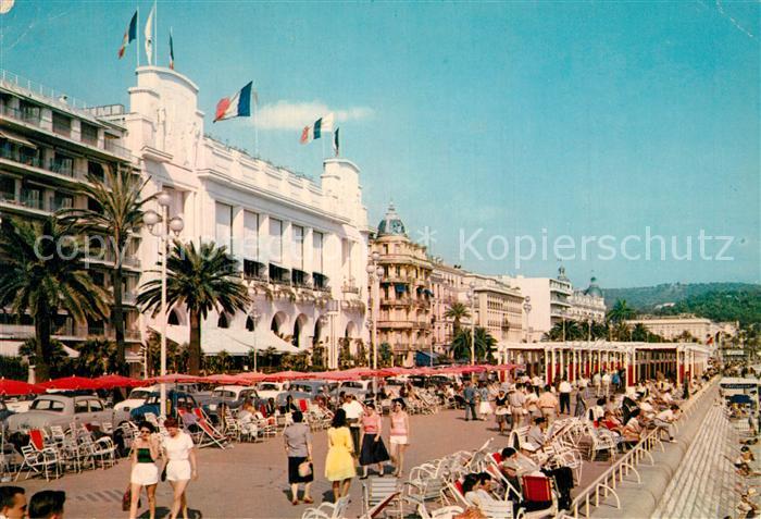 Nice Alpes Maritimes Promenade des Anglais et Palais de la Mediterranee