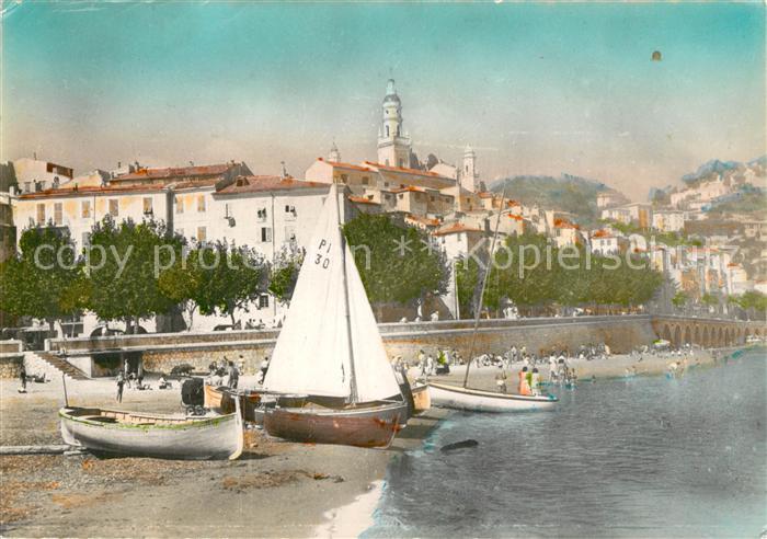 Menton Alpes Maritimes Le Port