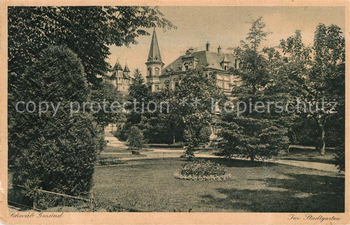 Schwaebisch Gmuend Stadtgarten