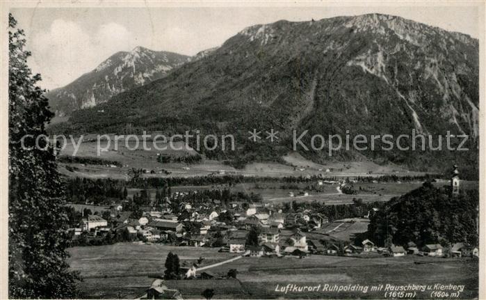 Ruhpolding Panorama mit Rauschberg Kienberg