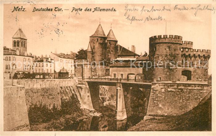 Metz  57 Moselle Deutsches Tor