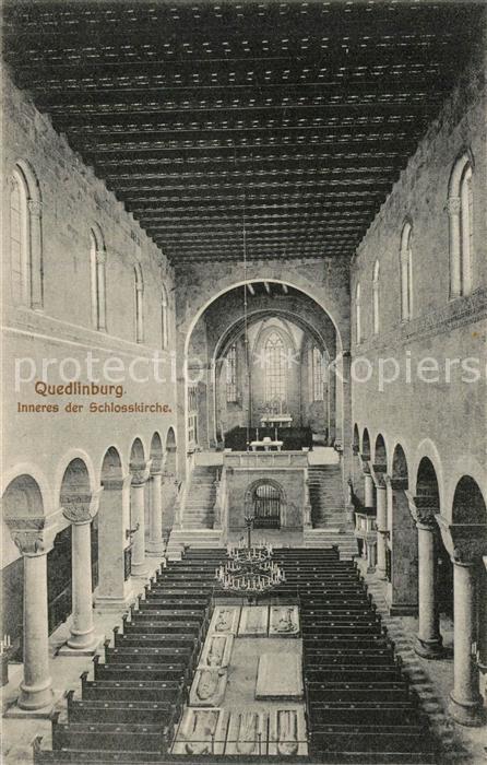 Quedlinburg Schlosskirche Altarraum