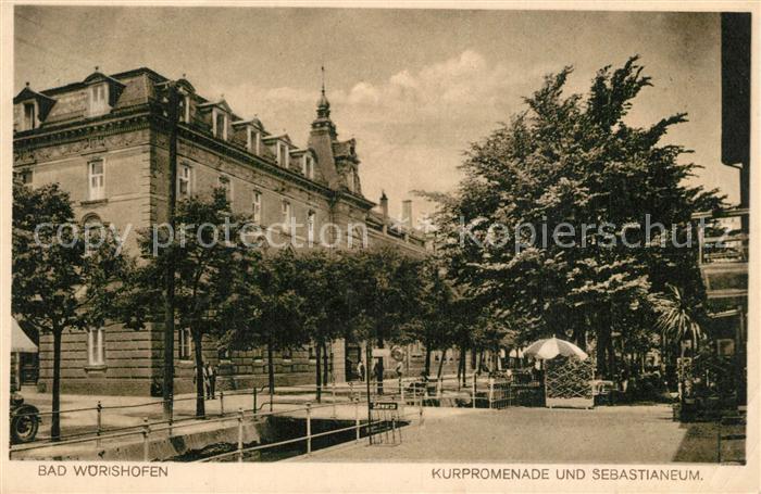 Bad Woerishofen Kurpromenade Sebastianeum