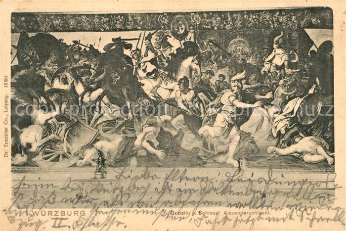 Wuerzburg Gobalin Schloss Alexanderschlacht