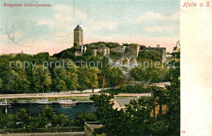 Giebichenstein Halle Saale Burgruine