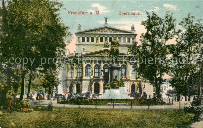 Frankfurt Main Opernhaus