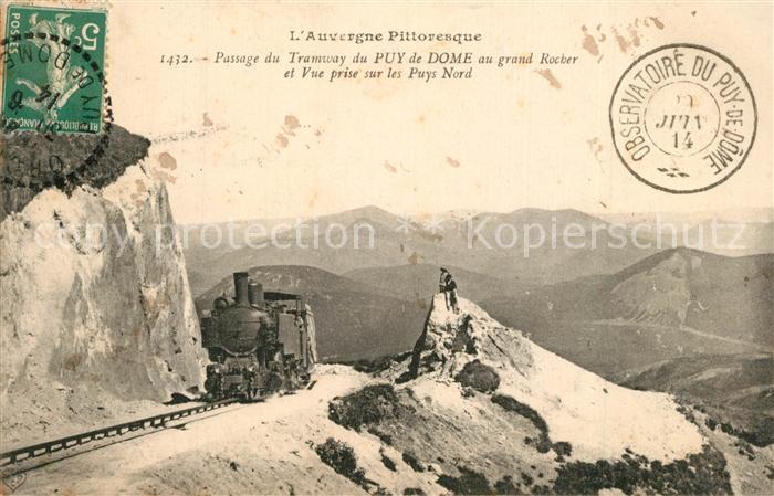 Puy de Dome Le Passage du Tramway