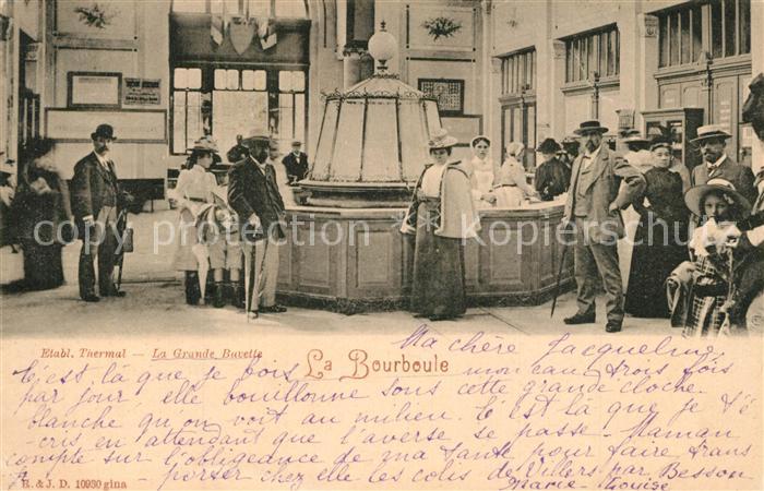 La Bourboule Etablissement Thermal Grande Buvette