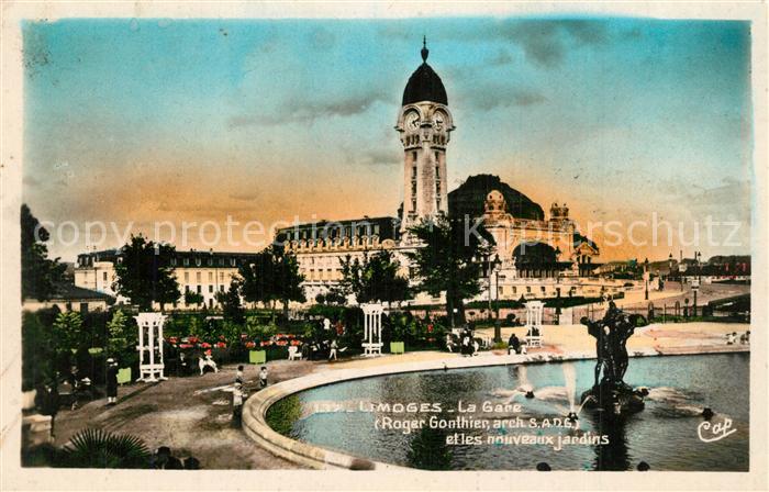Limoges Haute Vienne La Gare