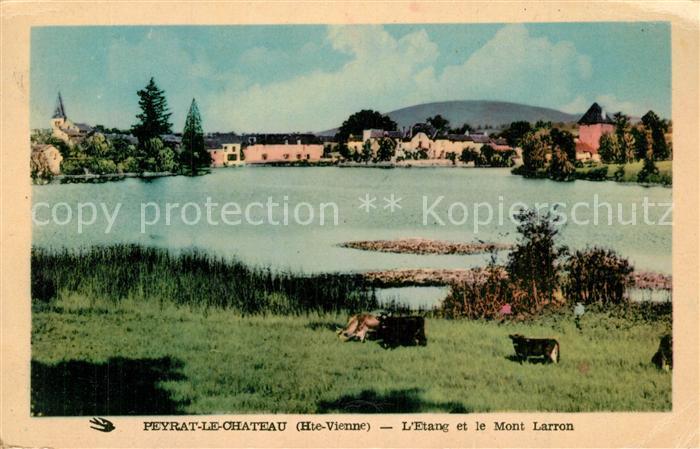 Peyrat-le-Chateau Etang Mont Larron