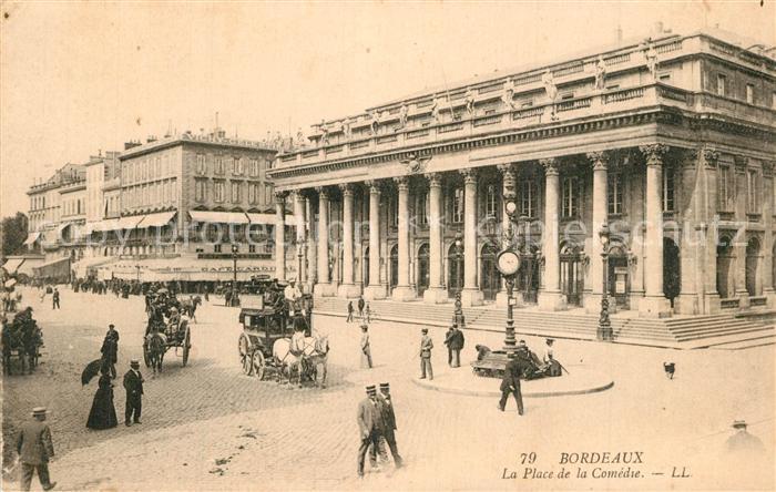 Bordeaux Place de la Comedie