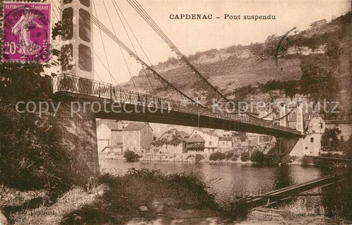 Capdenac-Gare Pont suspendu