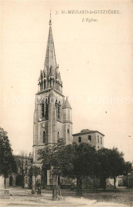 Saint-Medard-de-Guizieres Eglise