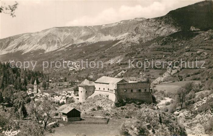 Colmars Vue fortifiee par Vauban