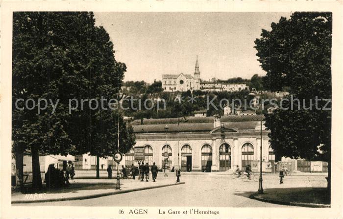 Agen Lot et Garonne La Gare l Hermitage