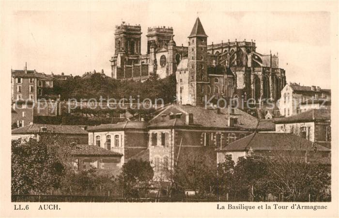 Auch Gers Basilique Tour d Armagnac