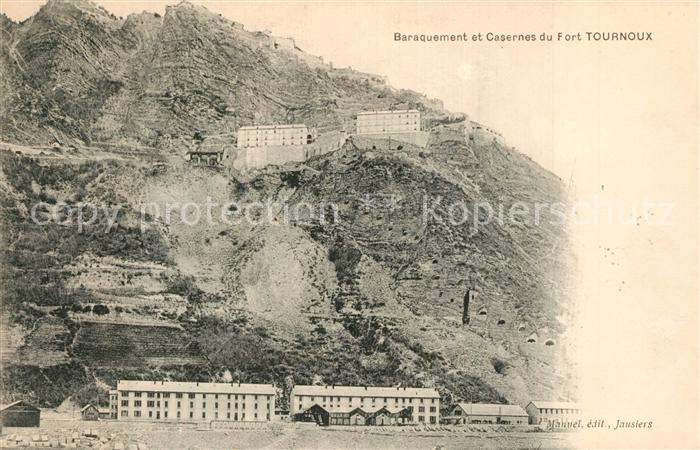 Serre Poncon Baraquement Casernes du Fort Tournoux