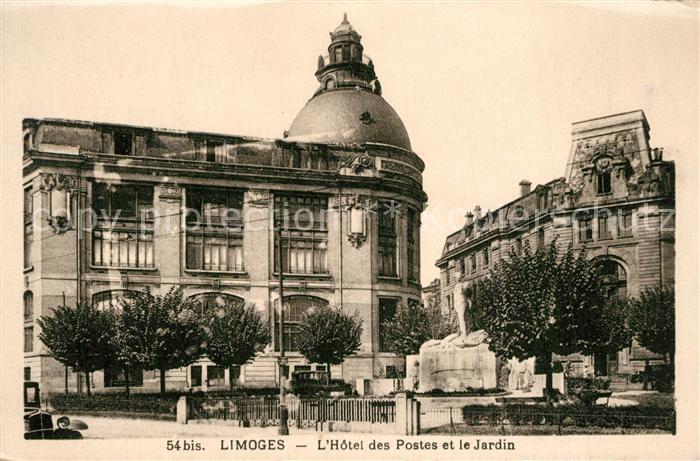 Limoges Haute Vienne Hotel des Postes Jardin