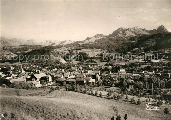 Barcelonnette Panorama Route des Grandes Alpes