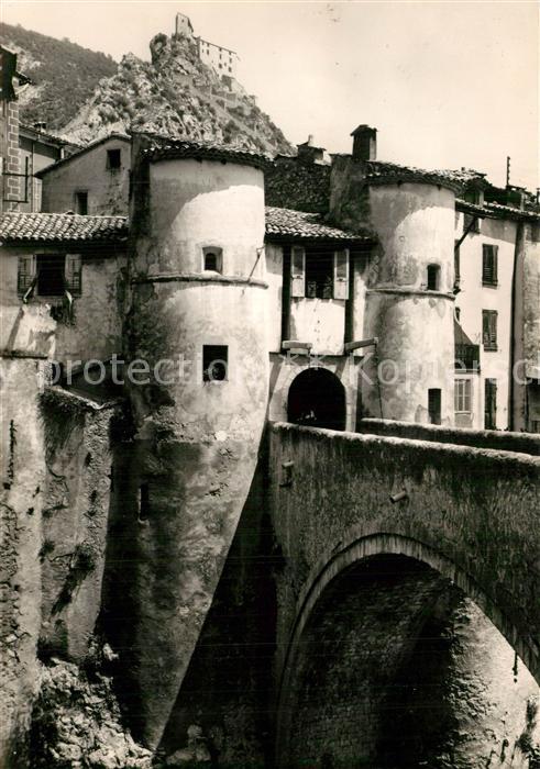 Entrevaux Pont Levis Citadelle