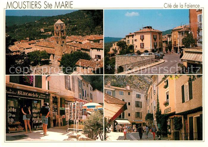 Moustiers-Sainte-Marie Stadtansichten