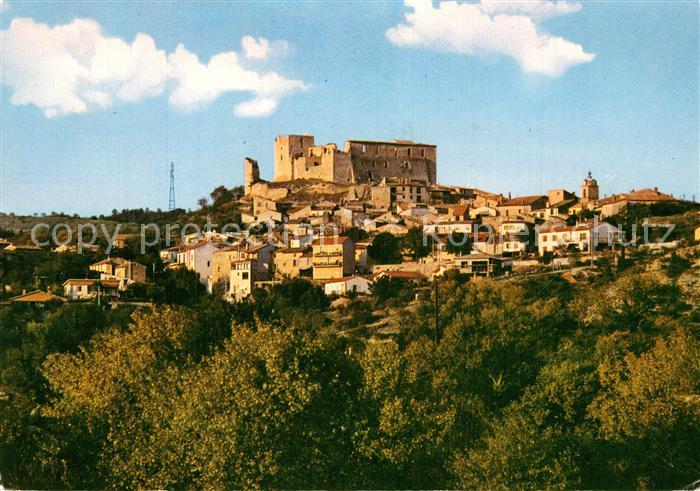 Greoux-les-Bains Chateau Panorama