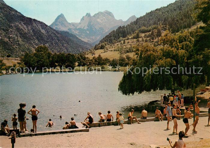Le Lauzet-Ubaye Le Lac au fond les Seolandes