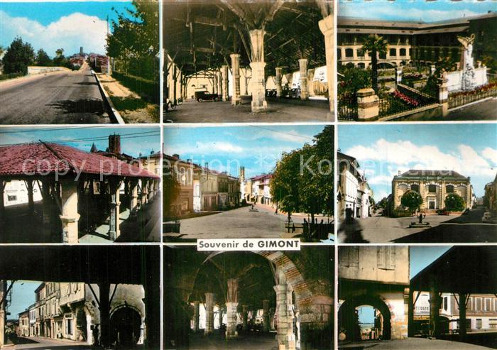 Gimont Avenue de Cohuzac Interier de la Halle Hopital Monument aux Morts