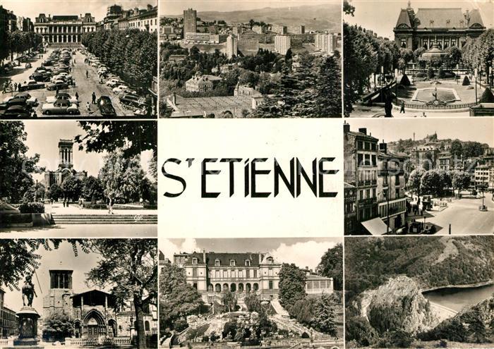 Saint-Etienne 42 Loire Place de l Hotel de Ville Rond Point Prefecture