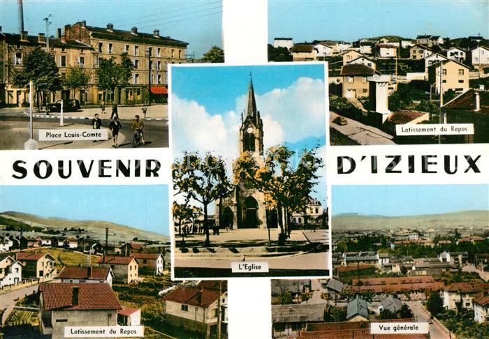 Saint-Chamond Eglise Place Louis Comte Quartier d_Izi