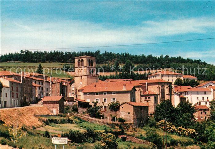 Saint-Bonnet-le-Courreau Village Panorama