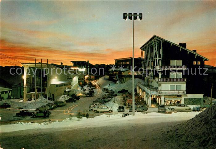 Chamrousse Le recoin au crepuscule