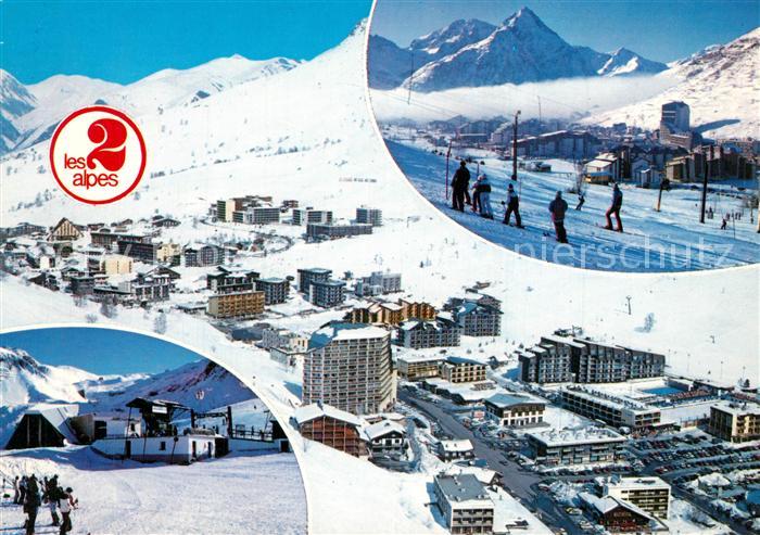 Les Deux Alpes Winterlandschaft