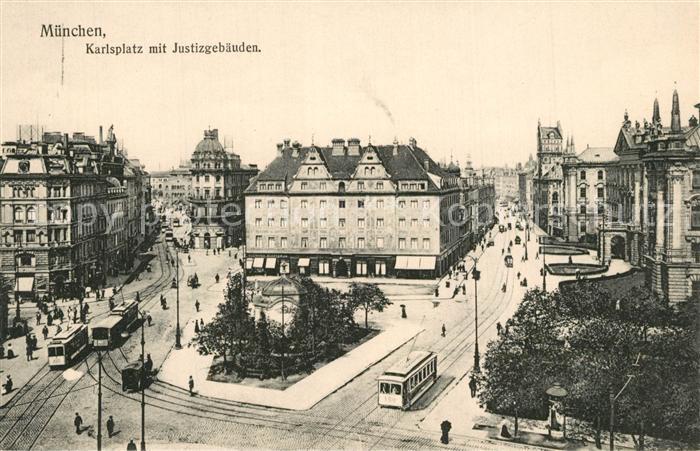 Muenchen Karlsplatz Justizgeb?uden