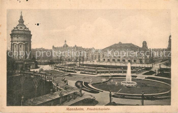 Mannheim Friedrichsplatz