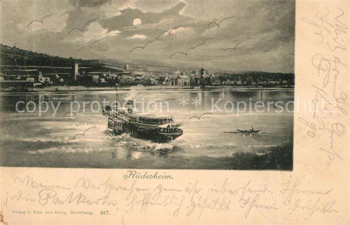 R?desheim Rhein Dampfer