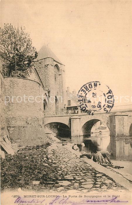 Moret-sur-Loing Porte de Bourgogne Pont