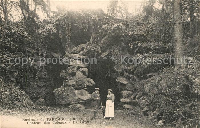 Faremoutiers Chateau des Coteaux Grotte