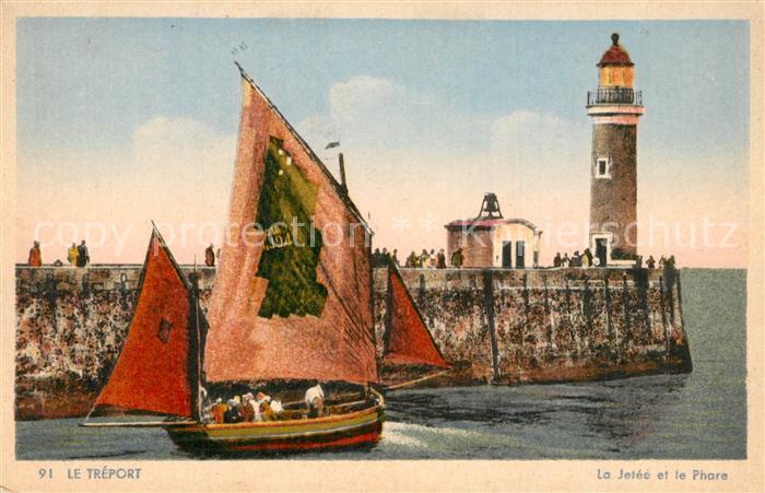 Le Treport Jetee Phare